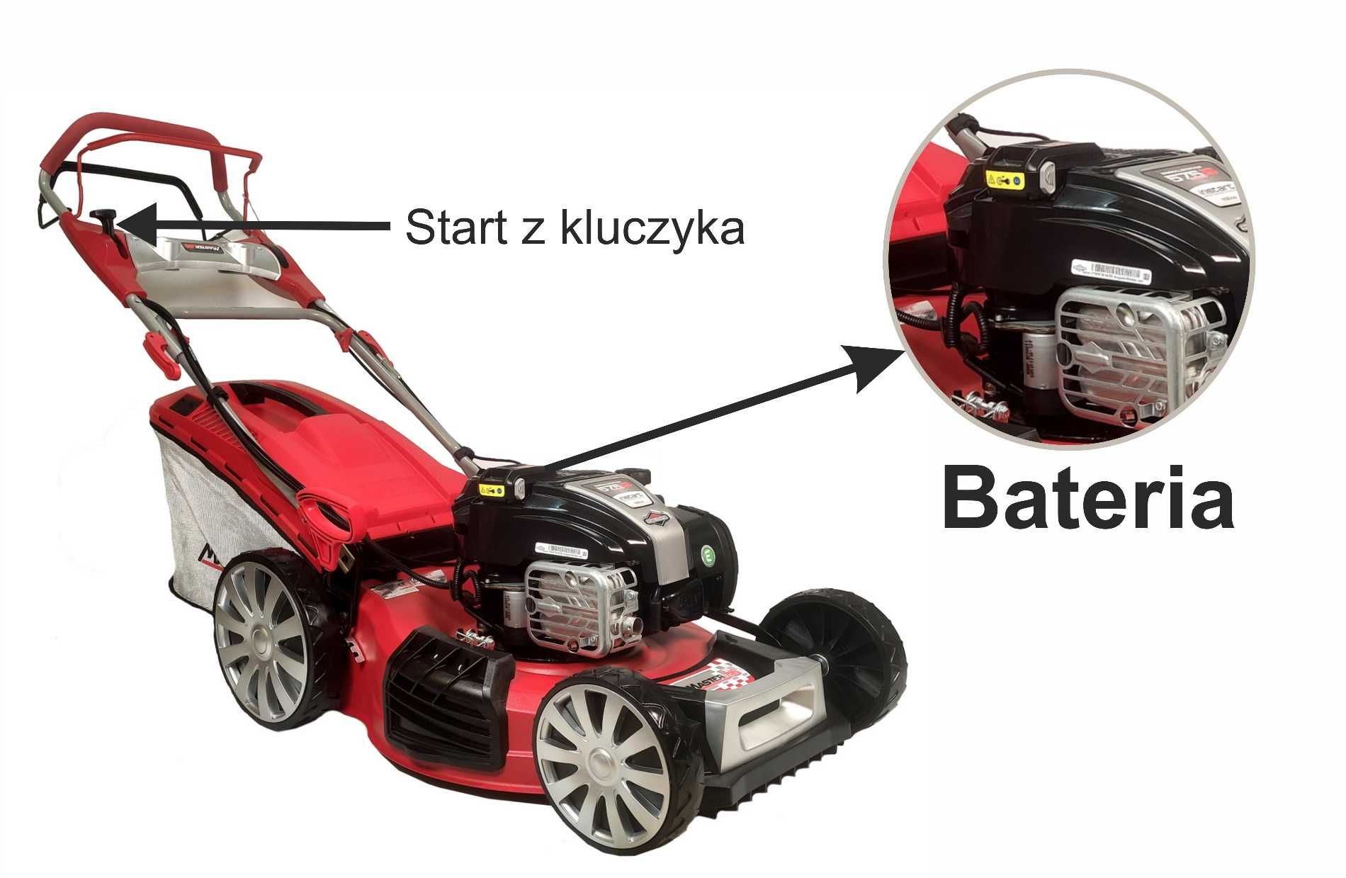 NOWA Kosiarka Spalinowa Master CUT 51cm Elekt ROZRUSZNIK Napęd General