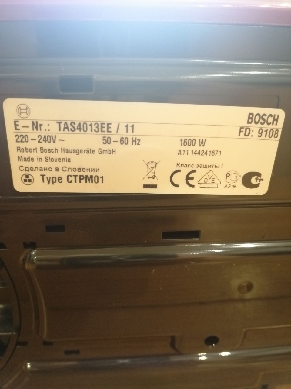 Ekspres Bosch Tassimo TAS4013EE/11