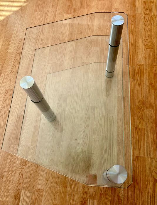 Stolik szklany pod telewizor RTV