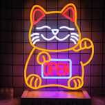 Neon led kot open