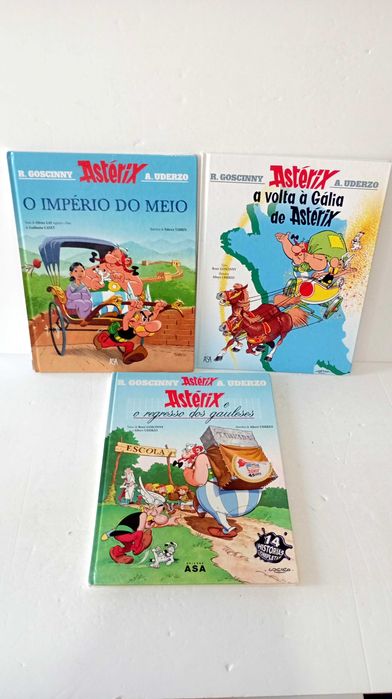 Livros da Coleção Astérix