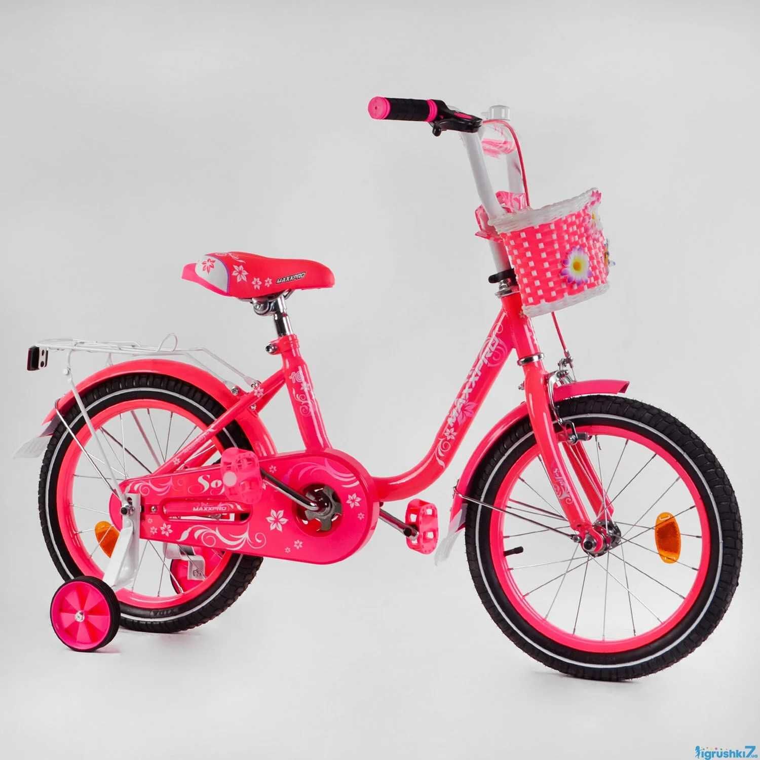 Детский велосипед для девочек Corso Sofia-N 16"/18"/20" (95-140)