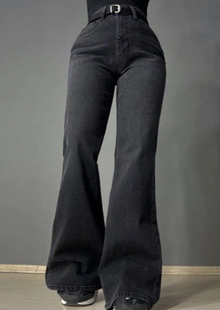 Джинси стреч кльош на високу 30р М-Л Zara