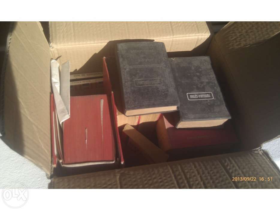 Lote de livros antigos seculos 19 e 20