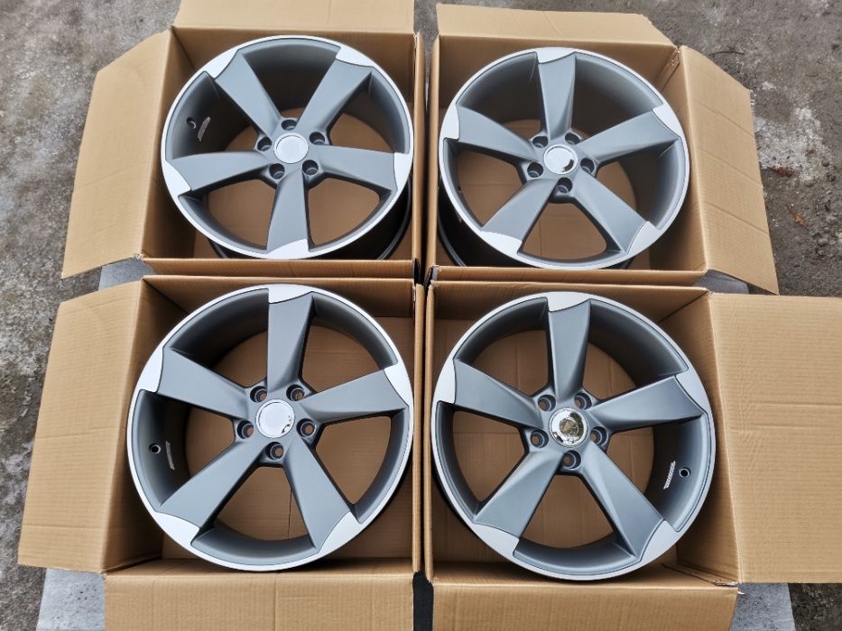 Alufelgi 5x112 17" ET35 Audi A3 A4 B6 B7 B8 A6 C5 C6 C7 Q2 Q3 Q5 Rotor