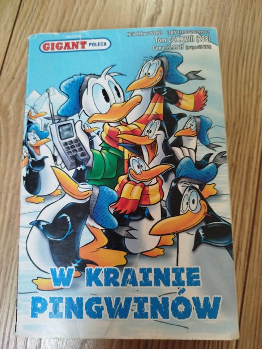 Komiks gigant w krainie pingwinów
