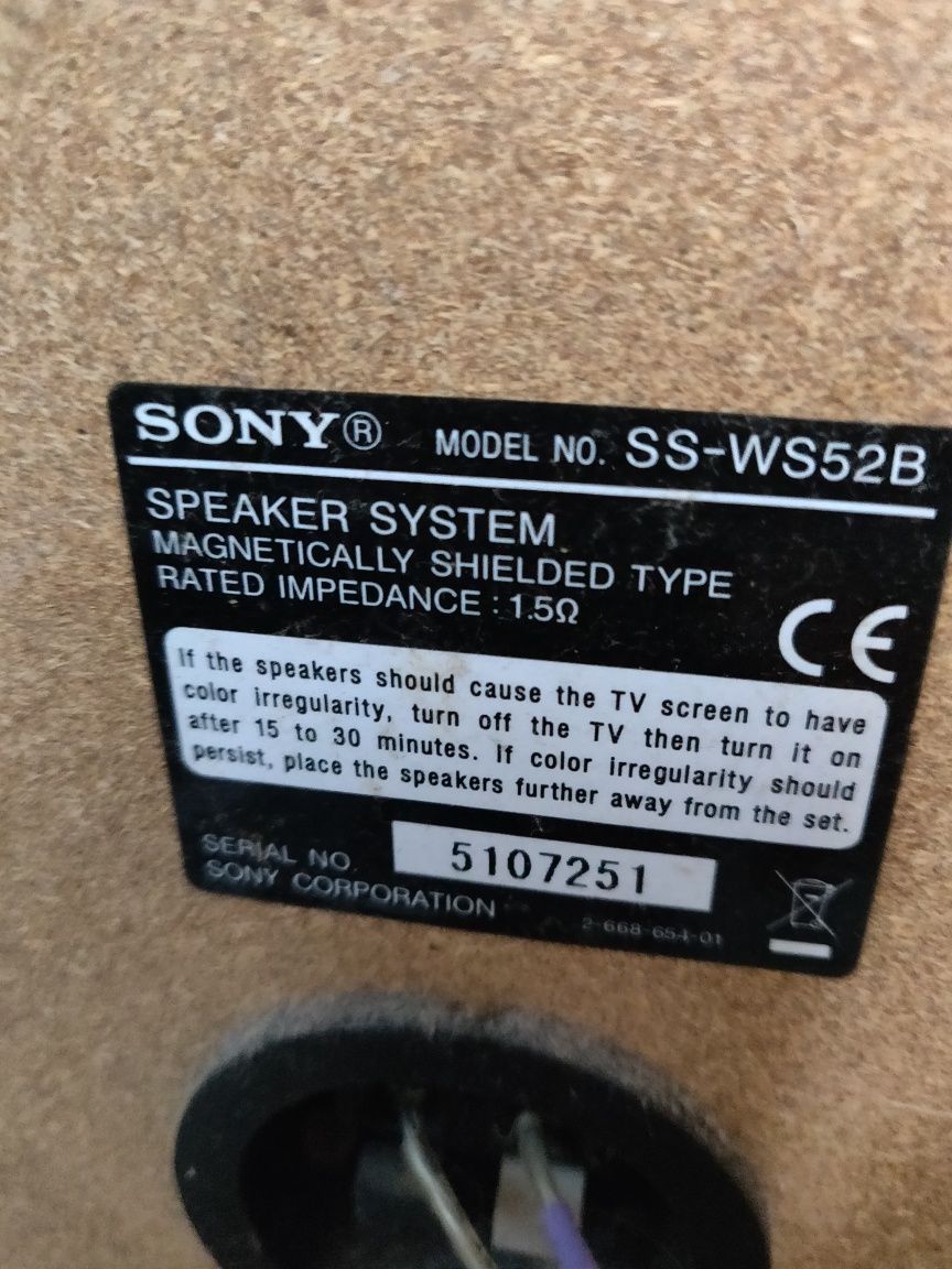 Sony S- master Digital amplituner z głośnikami SS-ts55