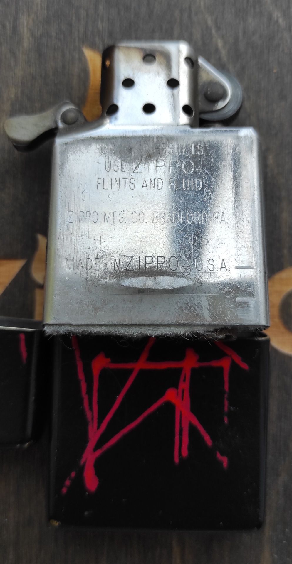 Zippo граффити редкая