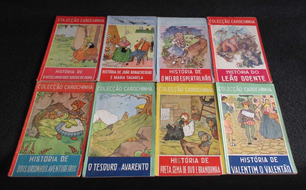 Livros Colecção Carochinha Salomé de Almeida Civilização