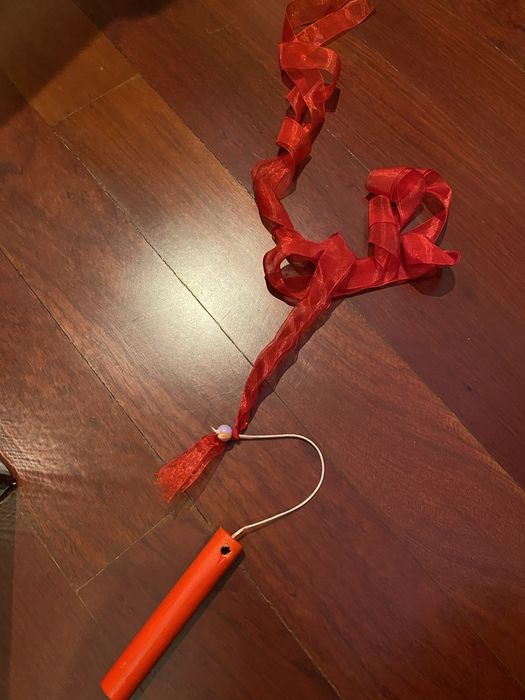 Fita de dança em madeira