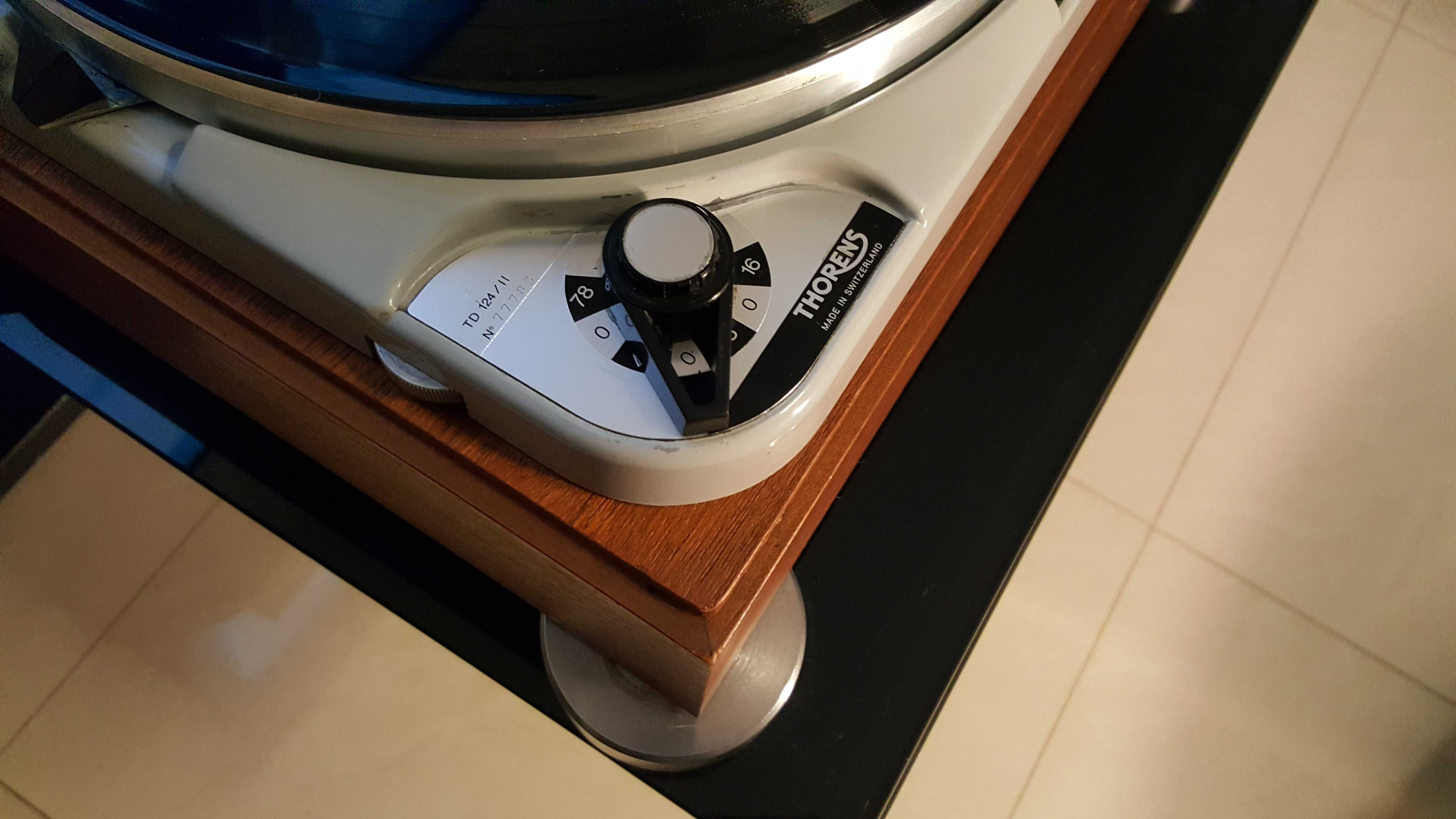 Legendarny gramofon Thorens TD 124 Mk II Goldring 1006 SME 3009