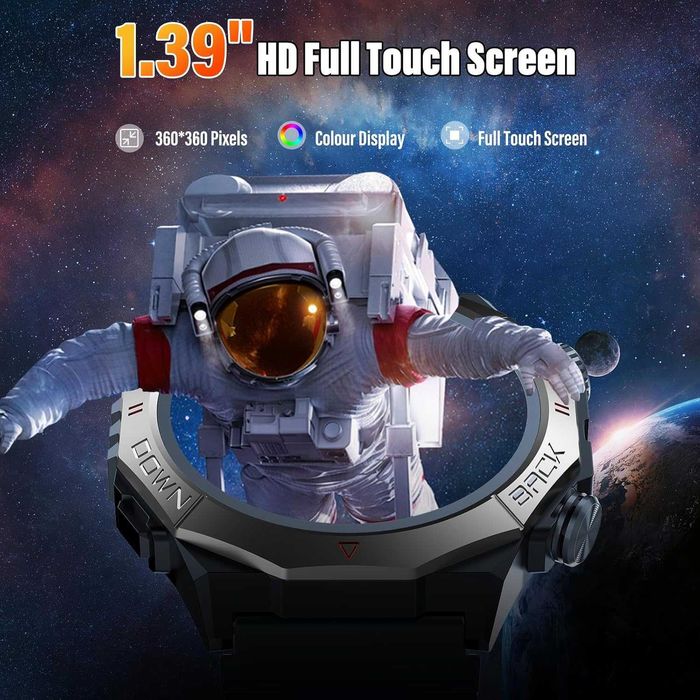 Atheewon Relógio inteligente homem mulher