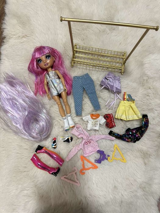 Лялька rainbow high avery studio fashion студія моди гардероб шафа