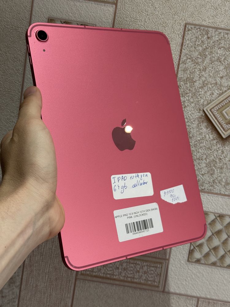 Ipad 10 64gb wifi+LTE
