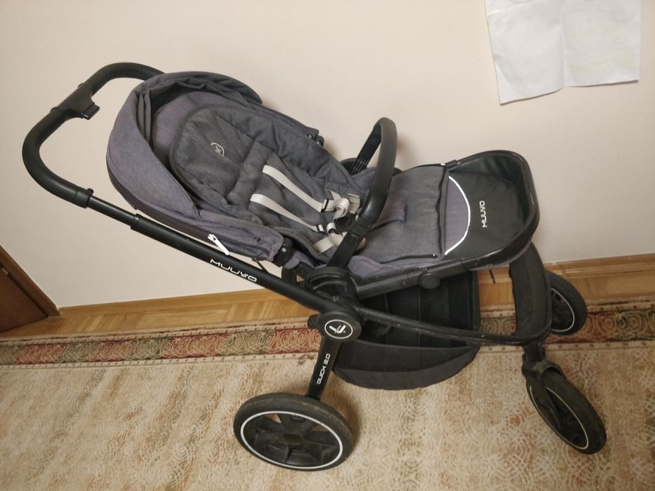 Muuvo quick 2.0 2w1 nowa gondola kompletny z akcesoriami