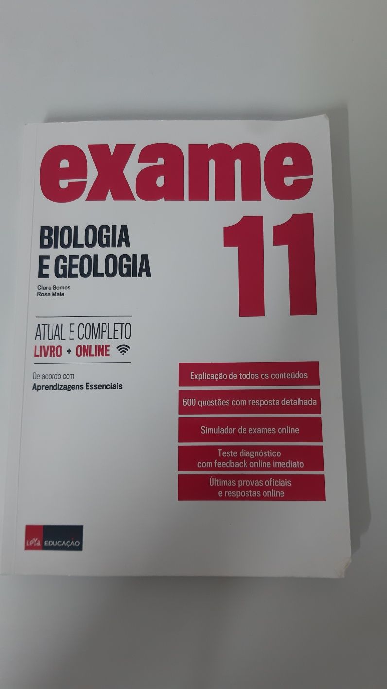 Livro - Exame: Biologia e Geologia (11° Ano)