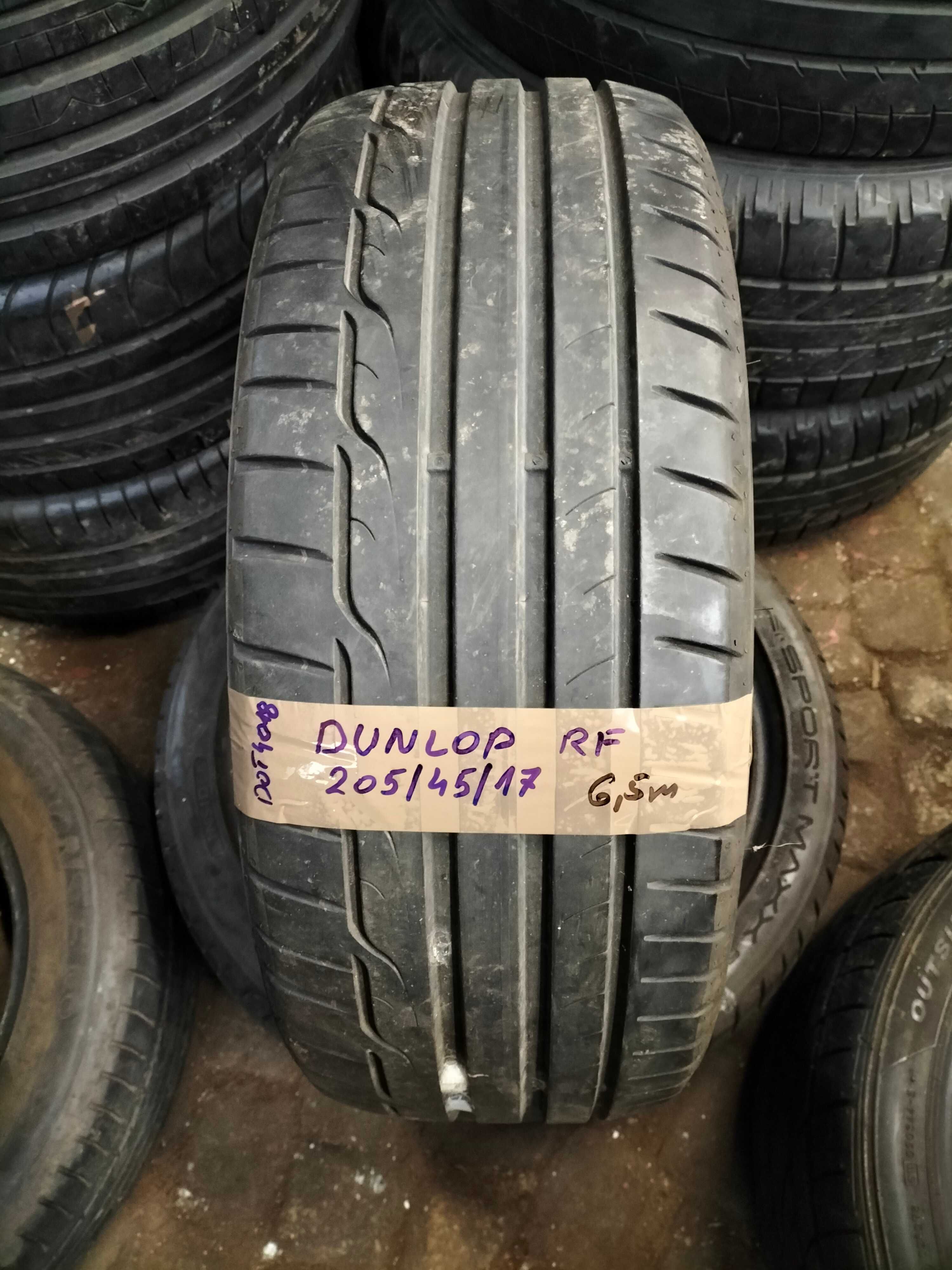 205 45 R17 Dunlop Runflat 2018 2 szt. PROMOCJA lato LUMI