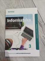 Informatyka 3 OPERON podręcznik - zakres podstawowy