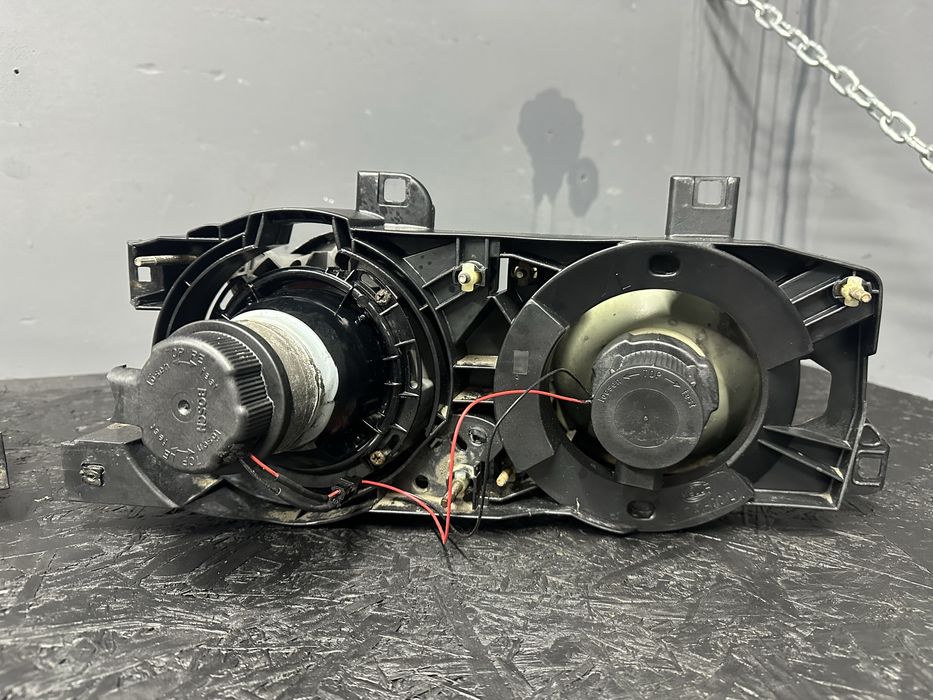 Фари БМВ Е34 Е32. Hella Black. Bi-led