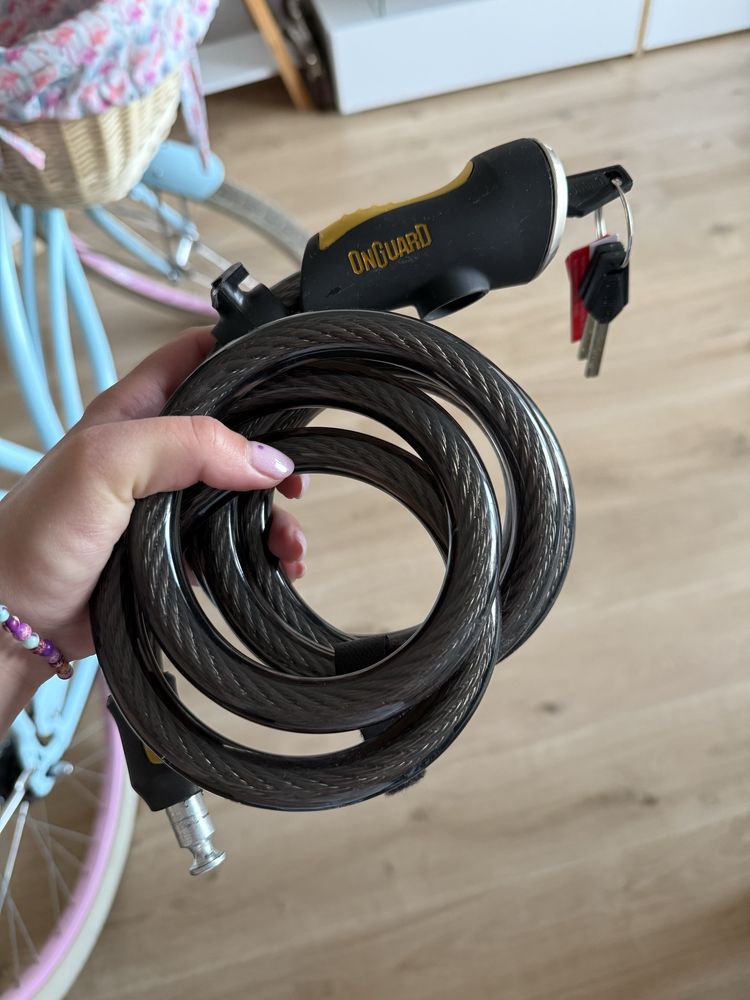 Rower miejski Cruiser Embassy Deluxe 7 biegów Flamingi