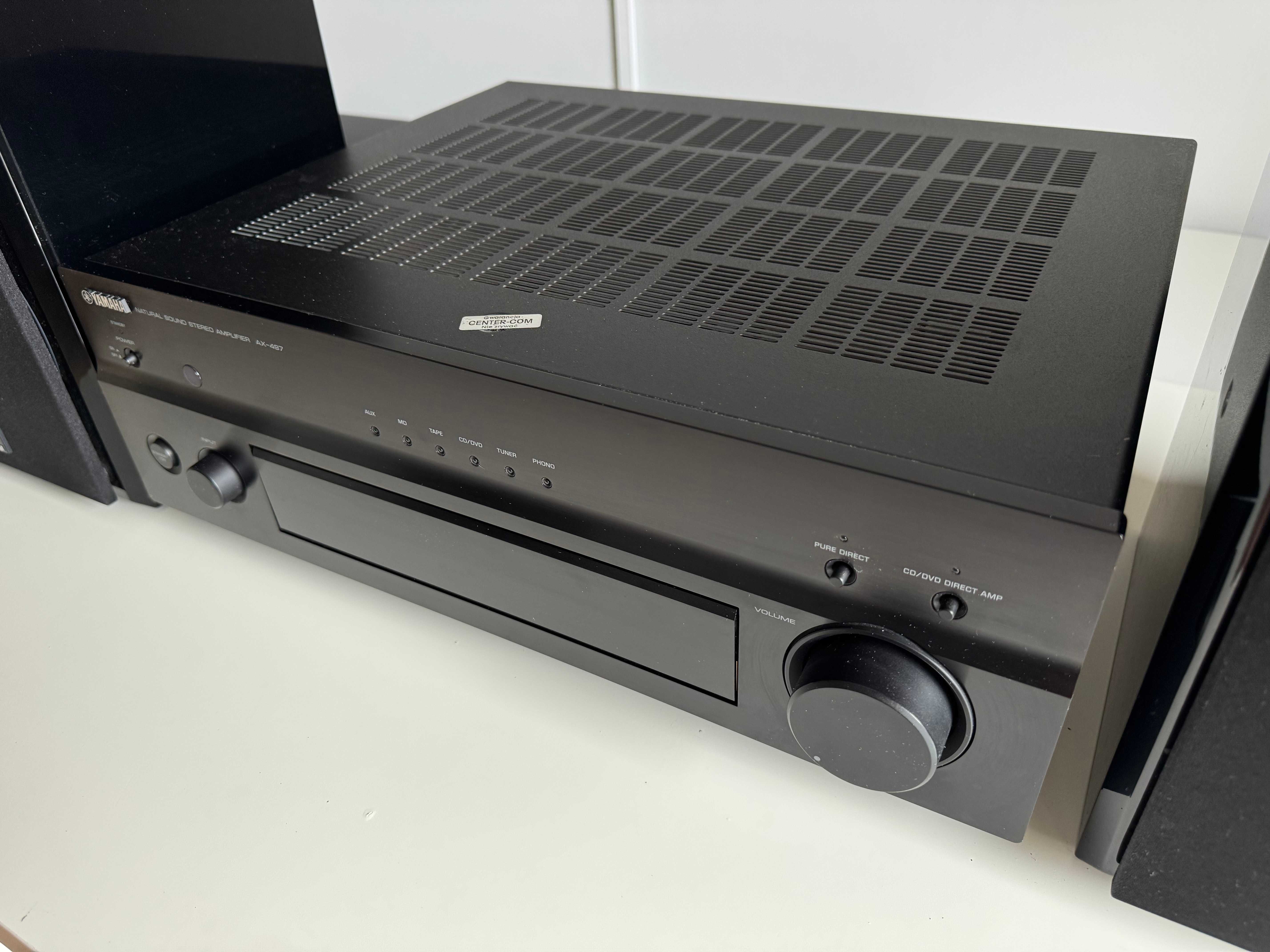 Yamaha AX-497 + NX-E400 – Kompaktowy zestaw stereo – Doskonały stan