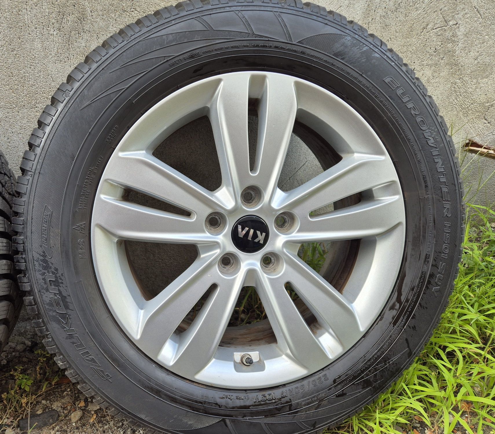 Mega Okazja! Alufelgi KIA Sportage III,IV opony FALKEN 225/60/17.