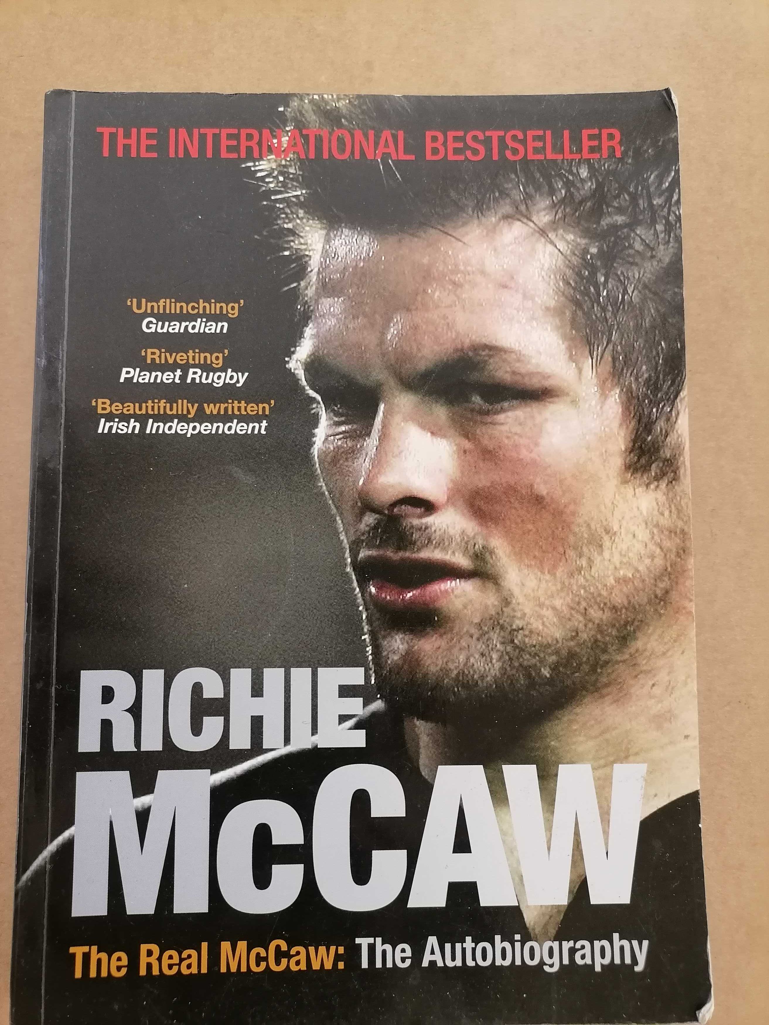 RUGBY Richie McCaw The International Bestseller The Real Autobiography