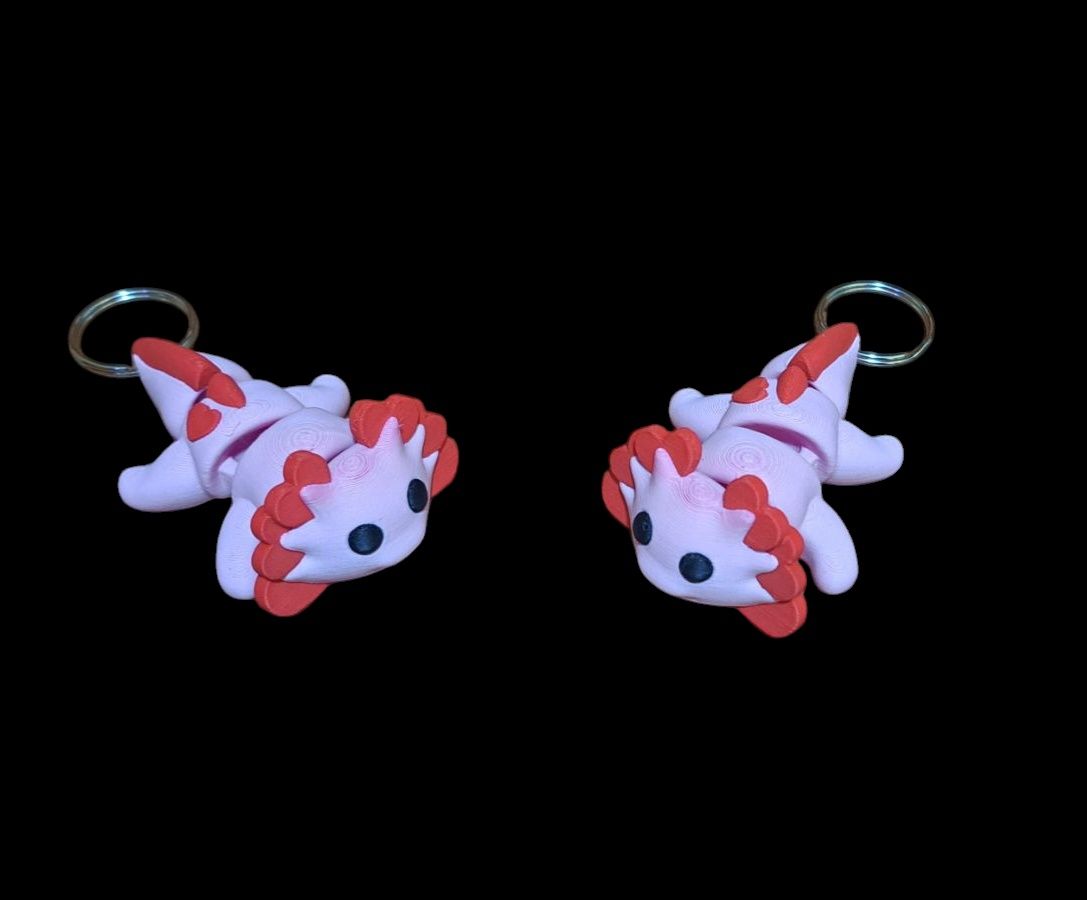 Porta-Chaves Axolotl