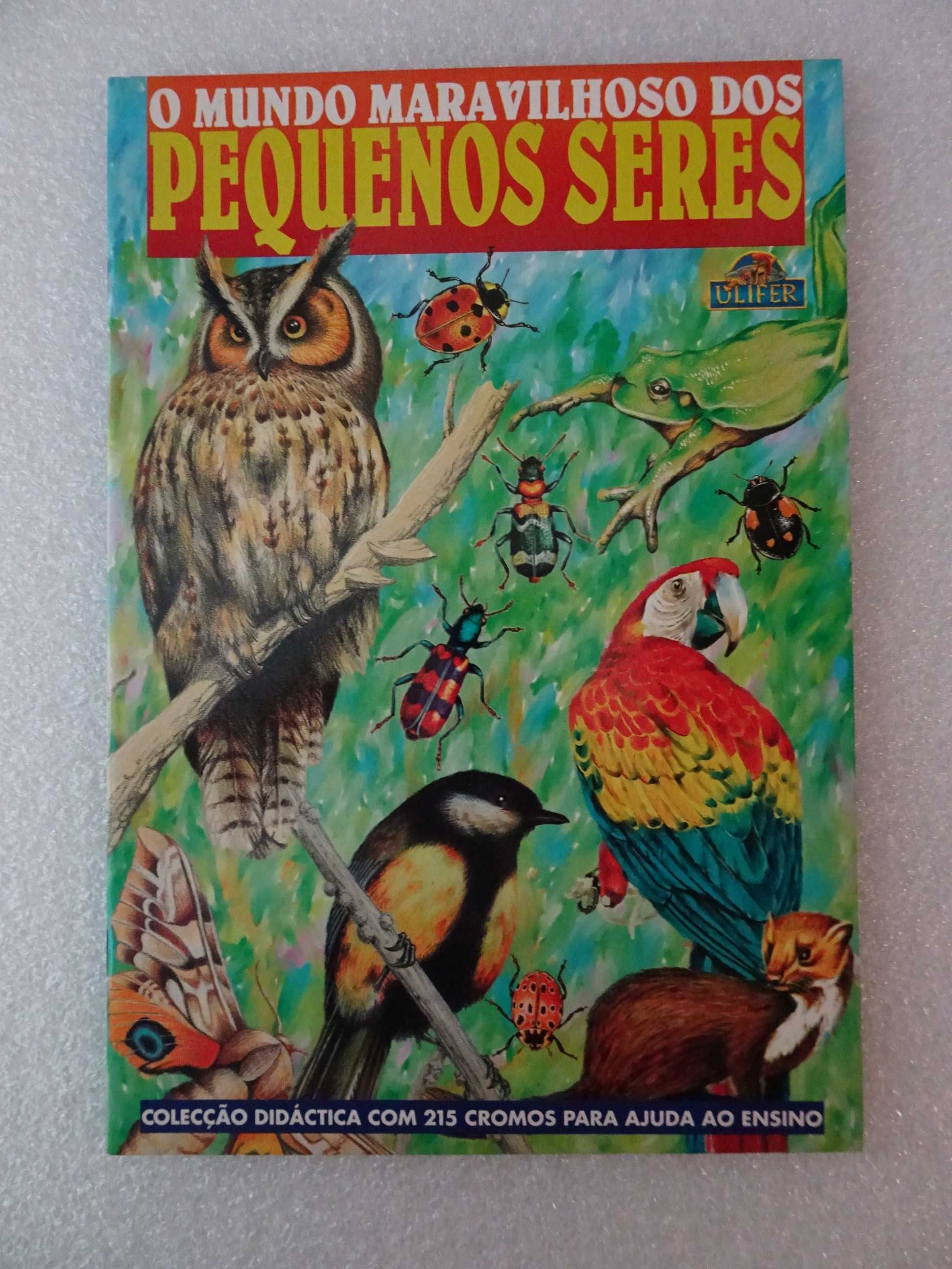 Caderneta de cromos vazia O Mundo Maravilhoso dos pequenos seres