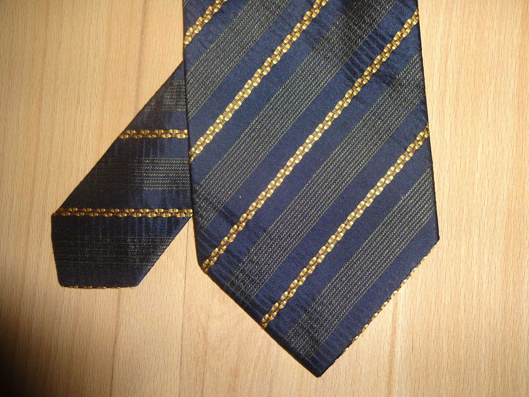HUGO BOSS made in Italy 100% SILK oryg. jedwabny krawat OKAZJA