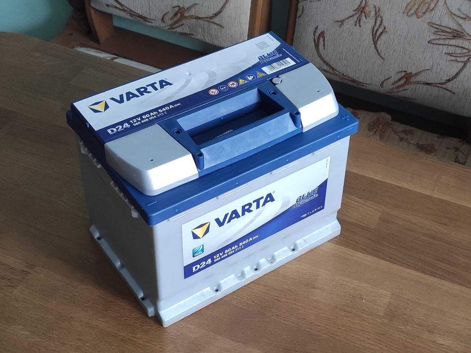 Акумулятор НОВИЙ Варта VARTA Blue Dynamic 60 Ah, 540 А, + клема справа