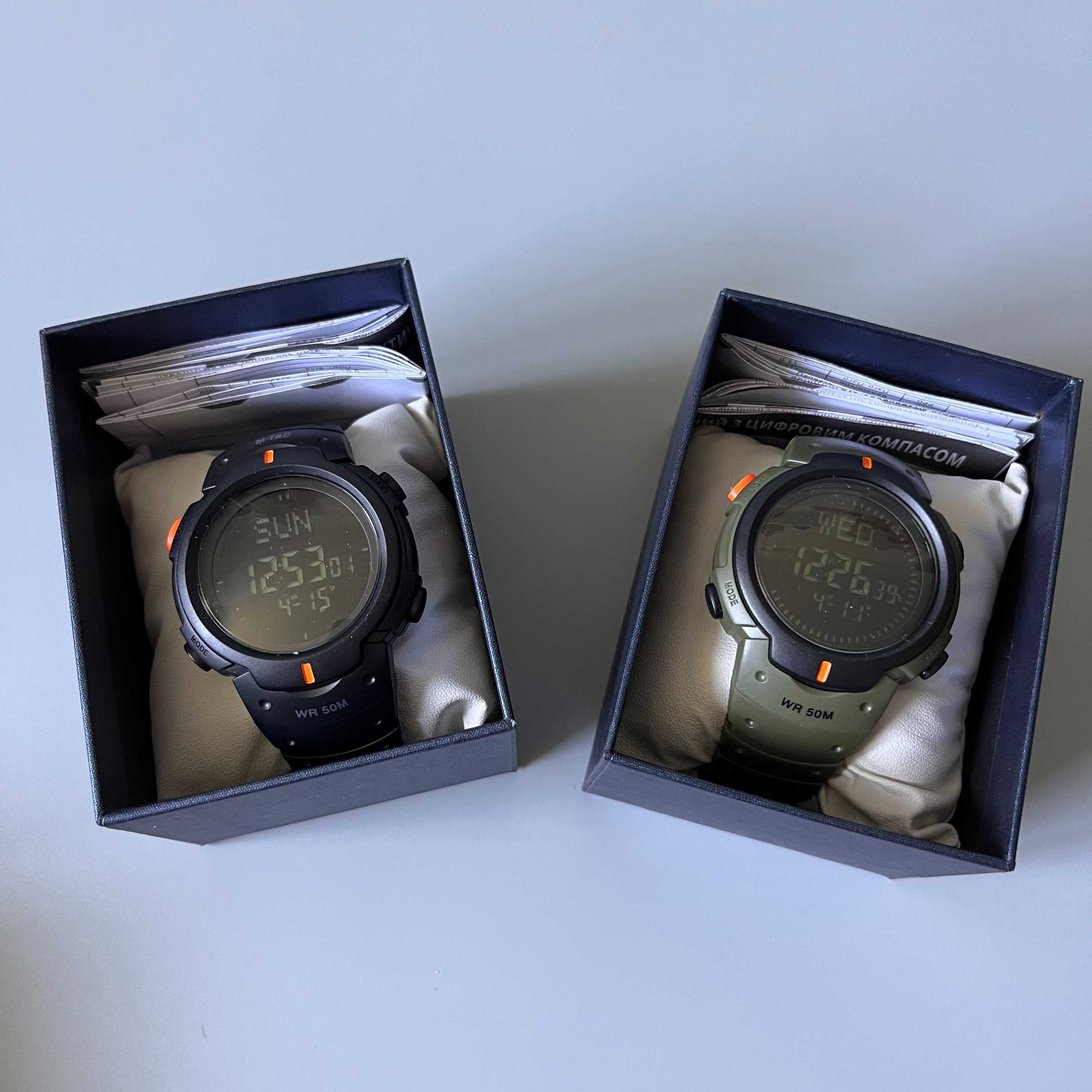 Армійський Годинник водонепроникний із компасом M-Tac (50003001) Часы