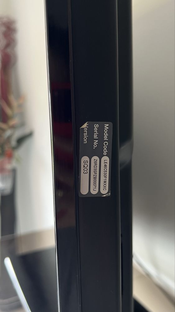 TV Samsung LE46C530F1WXXC (46", LCD Full HD, de 2010)