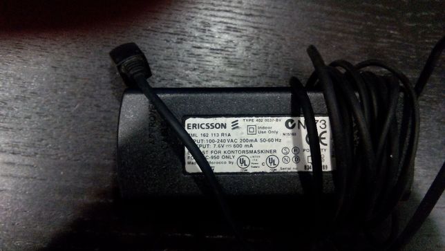 Transformador de telemóvel Ericsson BML 162 113 R1A (Portes Grátis)