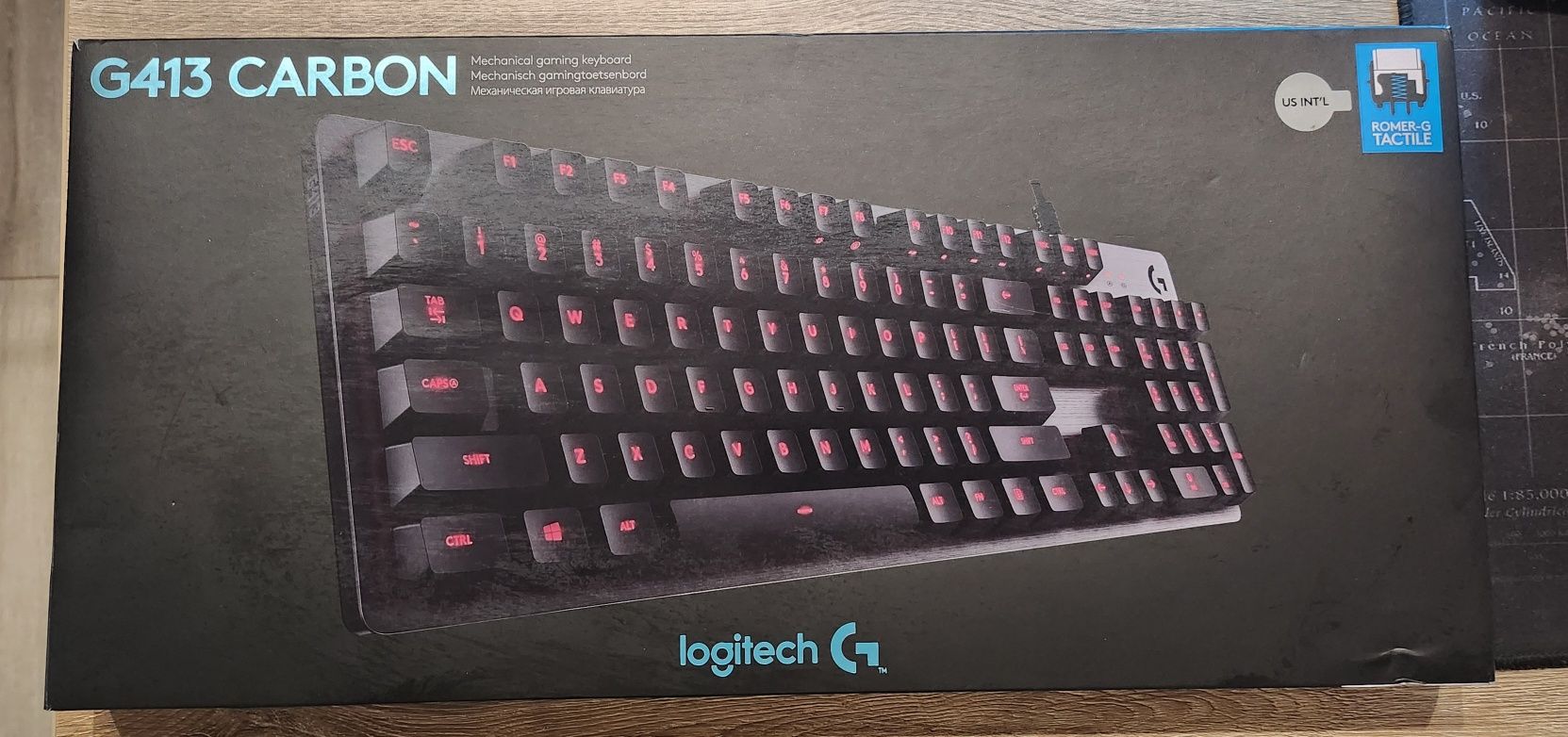 Klawiatura mechaniczna Logitech G413 Carbon