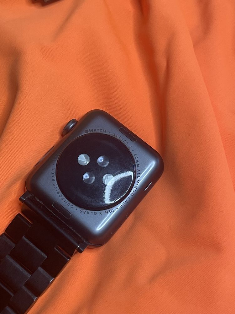 Годинник Apple Watch 3 series, 42 mm, Space Gray, Гарантія.