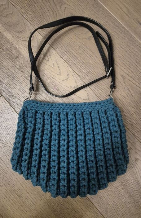 Torebki ze sznurka bawełnianego 5mm - unikalne, ręcznie robione