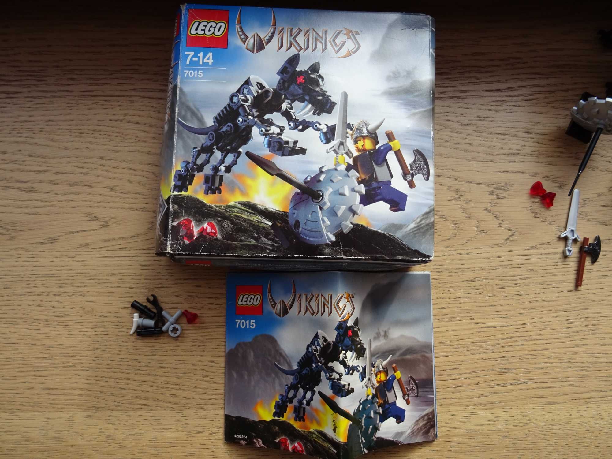 Lego 7015 Wojowniczy Wiking: starcie z wilkiem Fenrisem