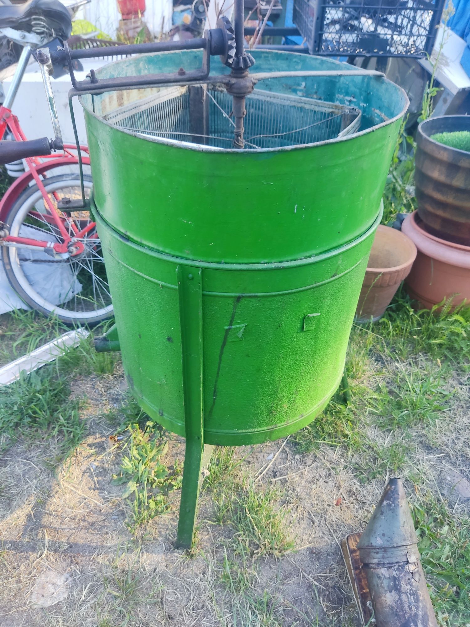 Miodarka wirowka do miodu +zadymiacz