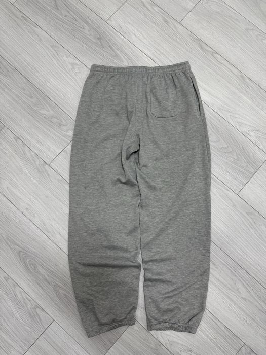 Широкі спортивні штани сірі з утяжками sweatpants baggy спортивки