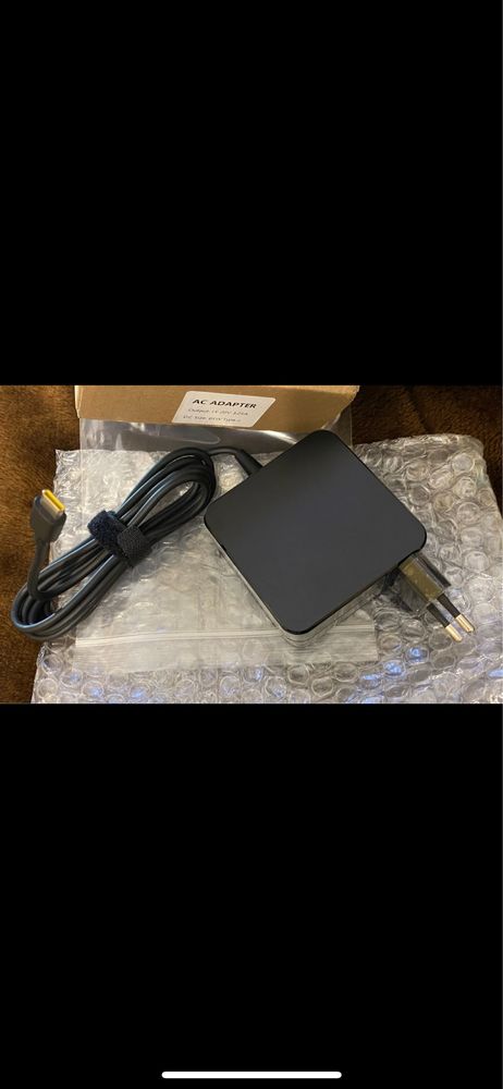 Carregador USB Tipo C PC Portátil  MacBook, ASUS, ZenBook, Lenovo, HP