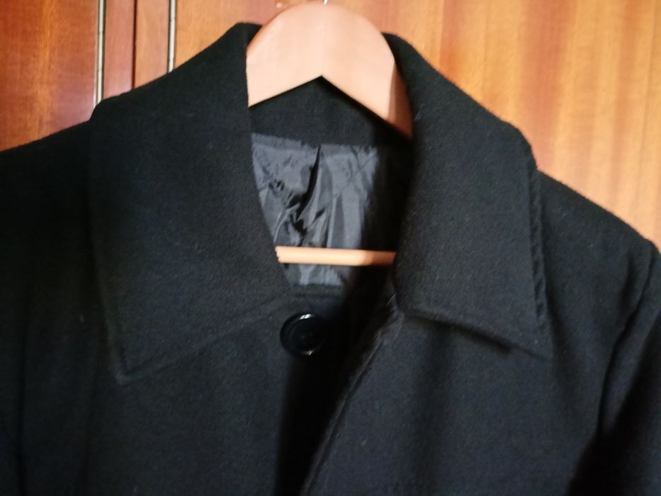 Płaszcz męski lub młodzieżowy czarny