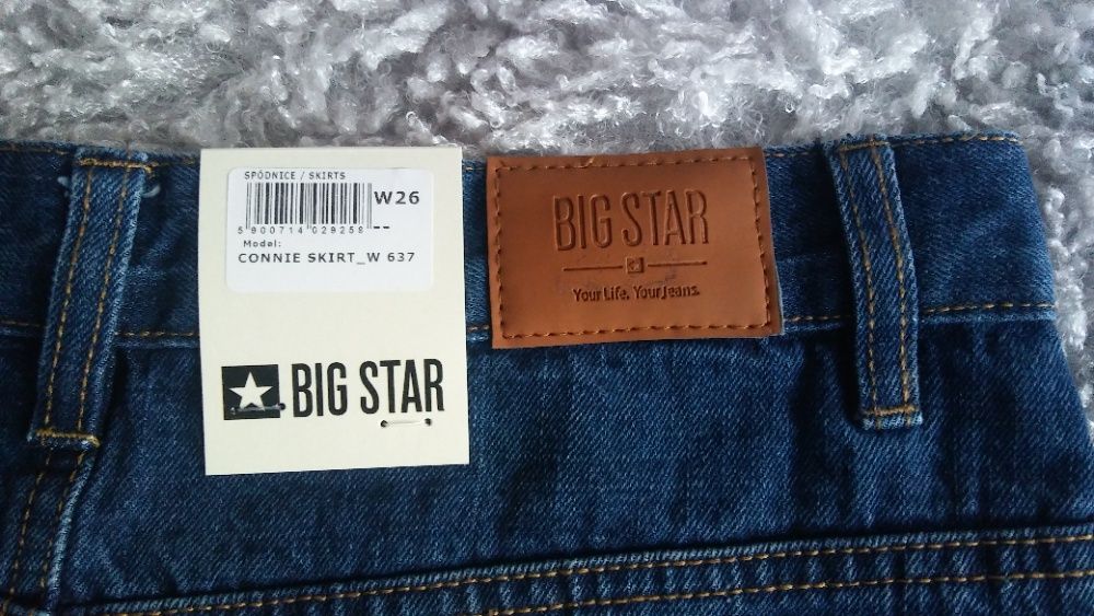 Big Star nowa jeansowa spódnica