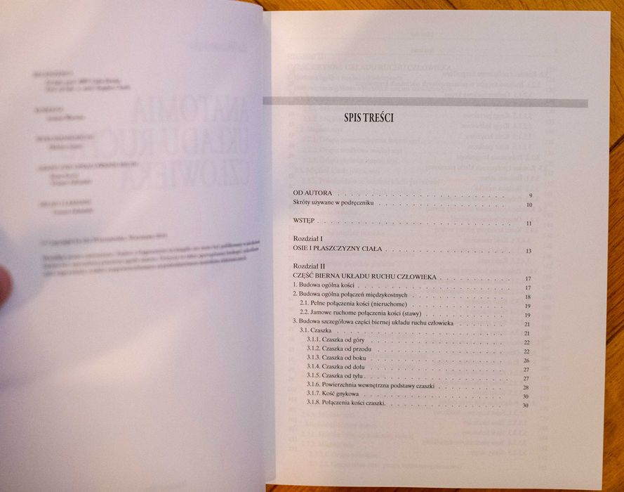 Anatomia układu ruchu człowieka Ida Wiszomirska III wyd. 2024