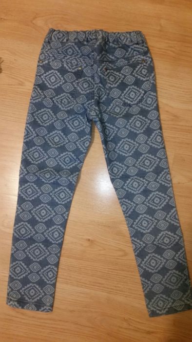 Spodnie jeans dziewczęce r.122