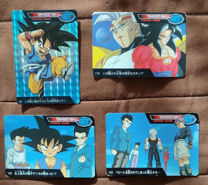 Dragon Ball Cartas Várias Coleções