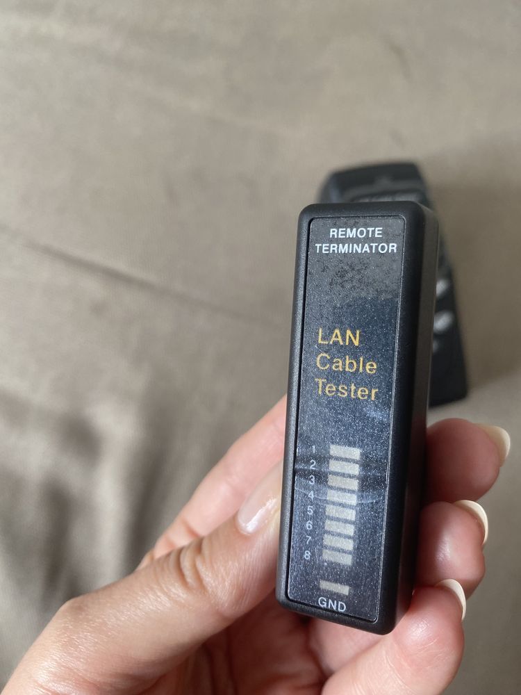 Lan cable tester Gigamedia /детектор скрытой проводки