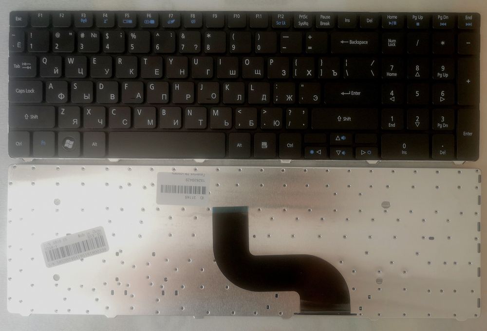 Клавіатура ACER 5236,5336,5410,5538,5553;eMachines E530,E732,G640