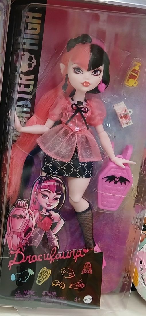 Lalka MONSTER HIGH draculora