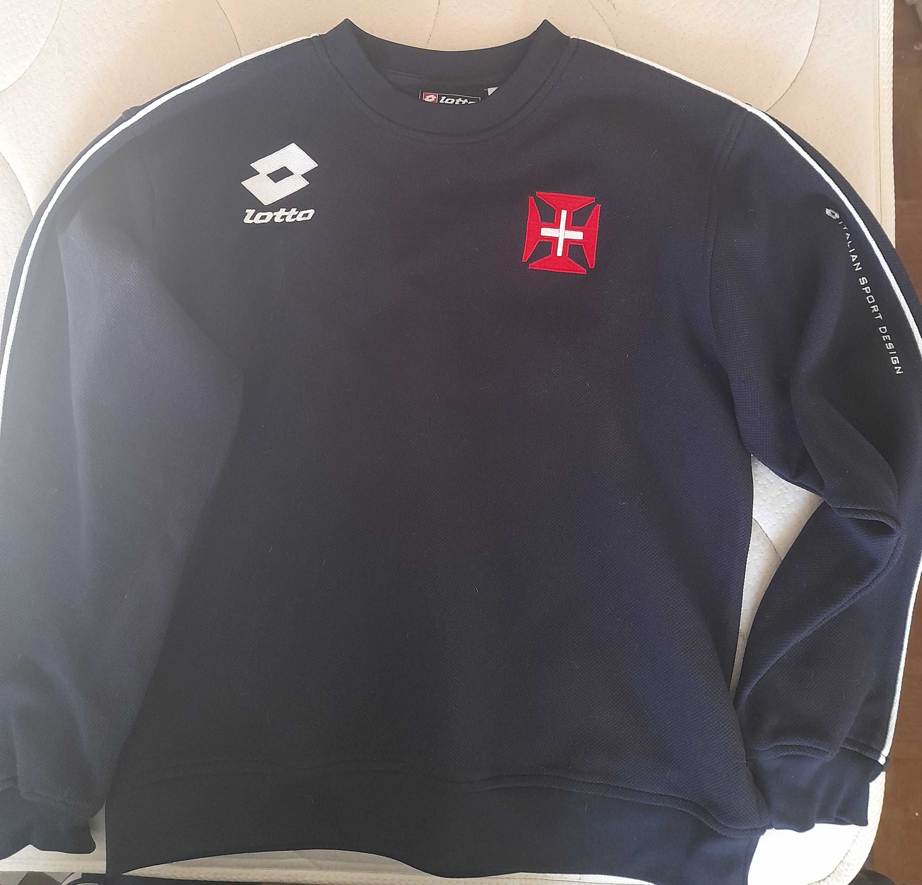 Sweatshirt (marca Lotto) oficial de treino Belenenses. Época 2003/204